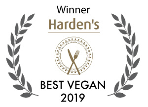 Harden's Award Winner - Best Vegan 2019
