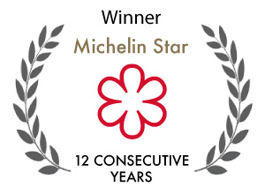 Michelin Star winner for 12 consecutive years